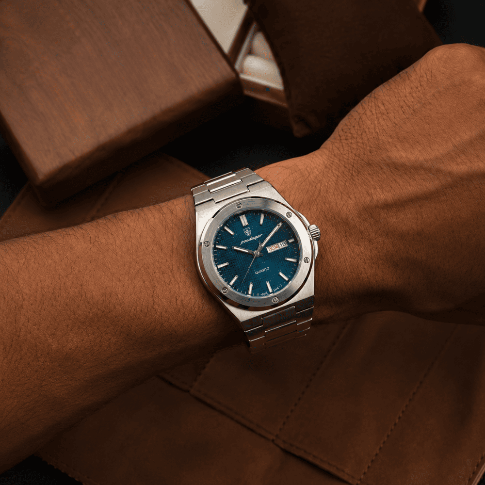 Steel Teal Chronograph