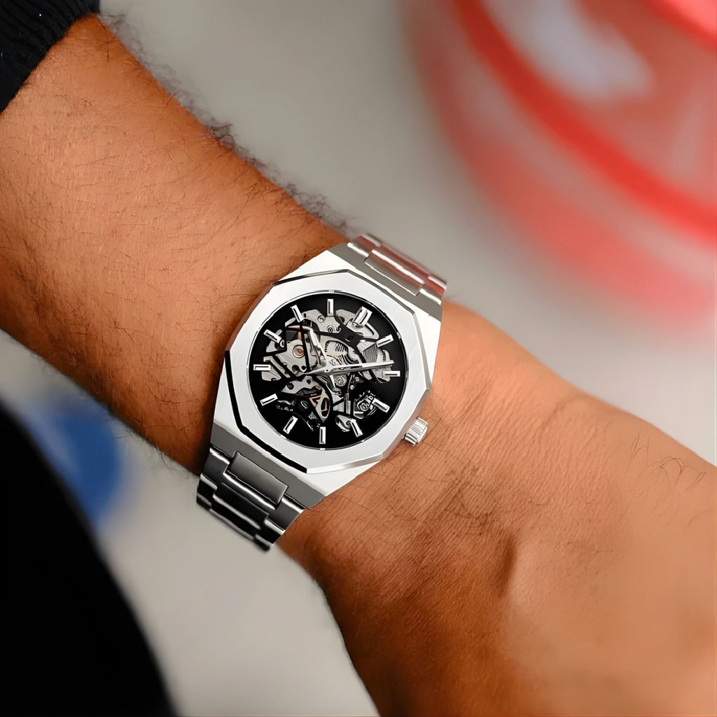 Automatic Watch – Stainless Steel Sapphire Edition