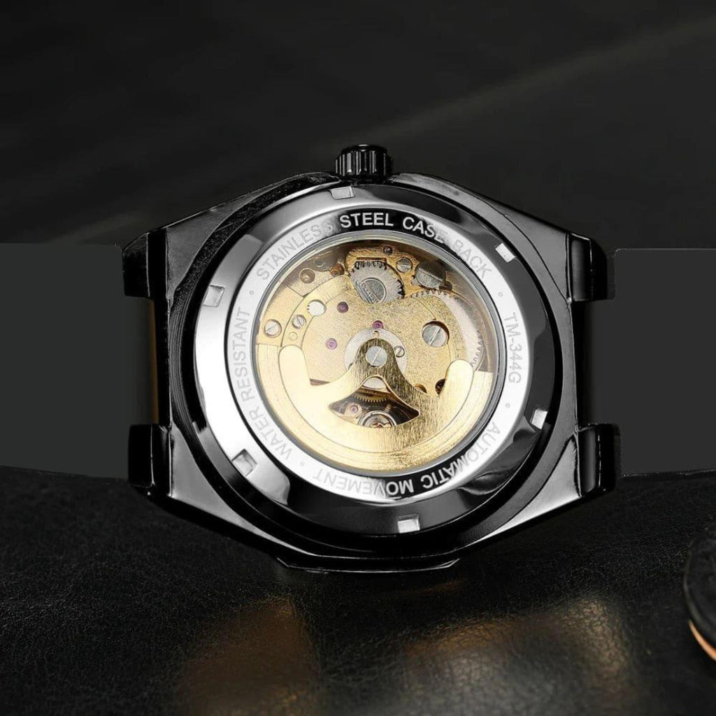 Automatic Watch – Octagonal Steel Silicone Edition