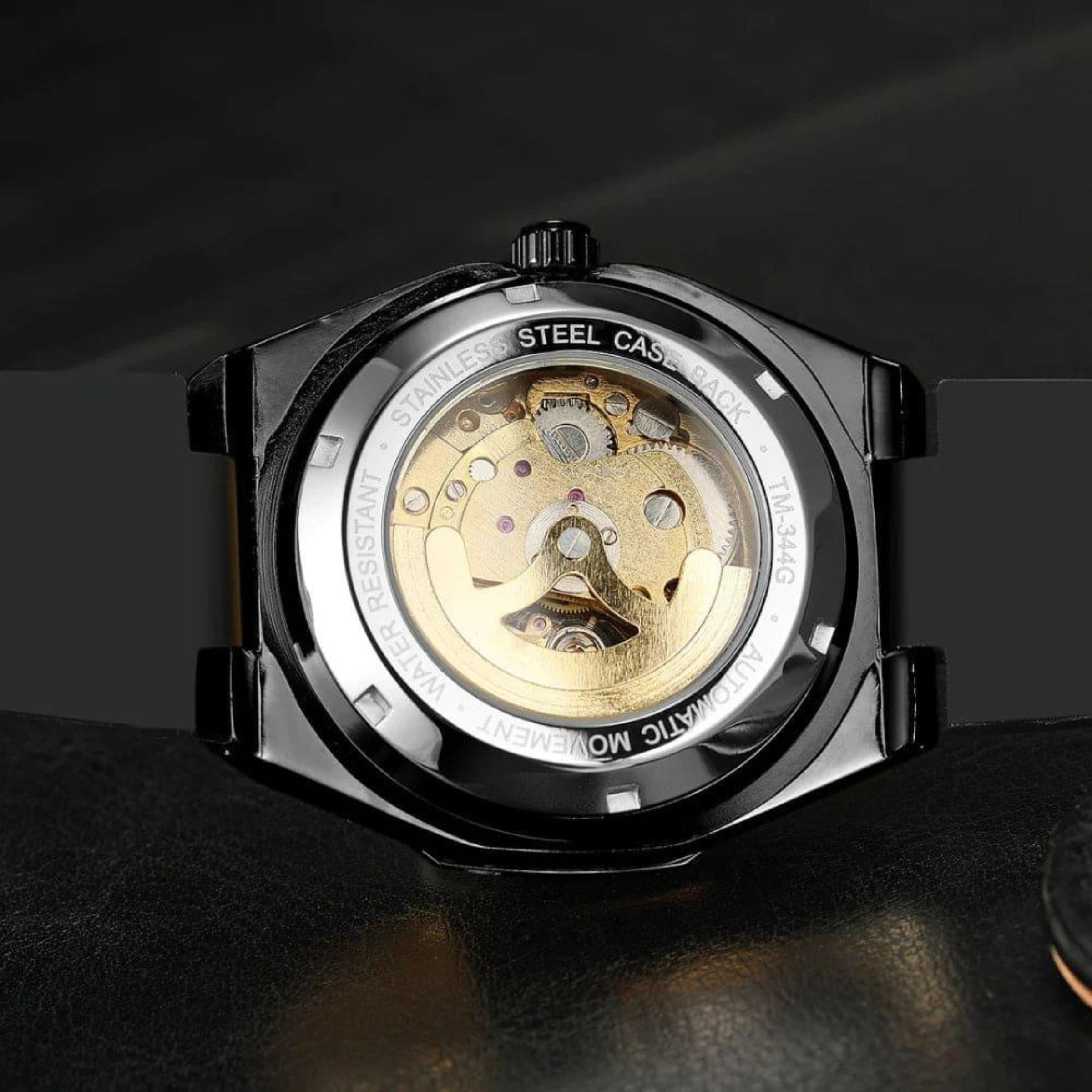 Automatic Watch – Octagonal Steel Silicone Edition