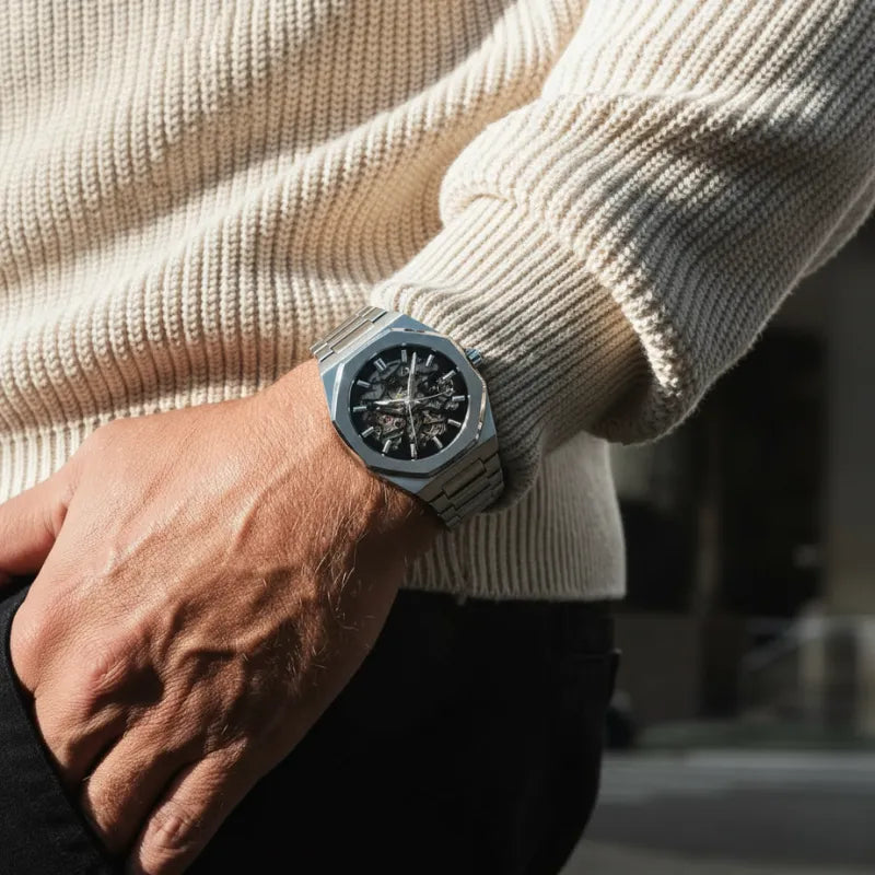 Automatic Watch – Stainless Steel Sapphire Edition