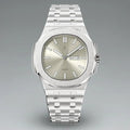 Quartz Watch – Steel Day-Date Luminous Edition