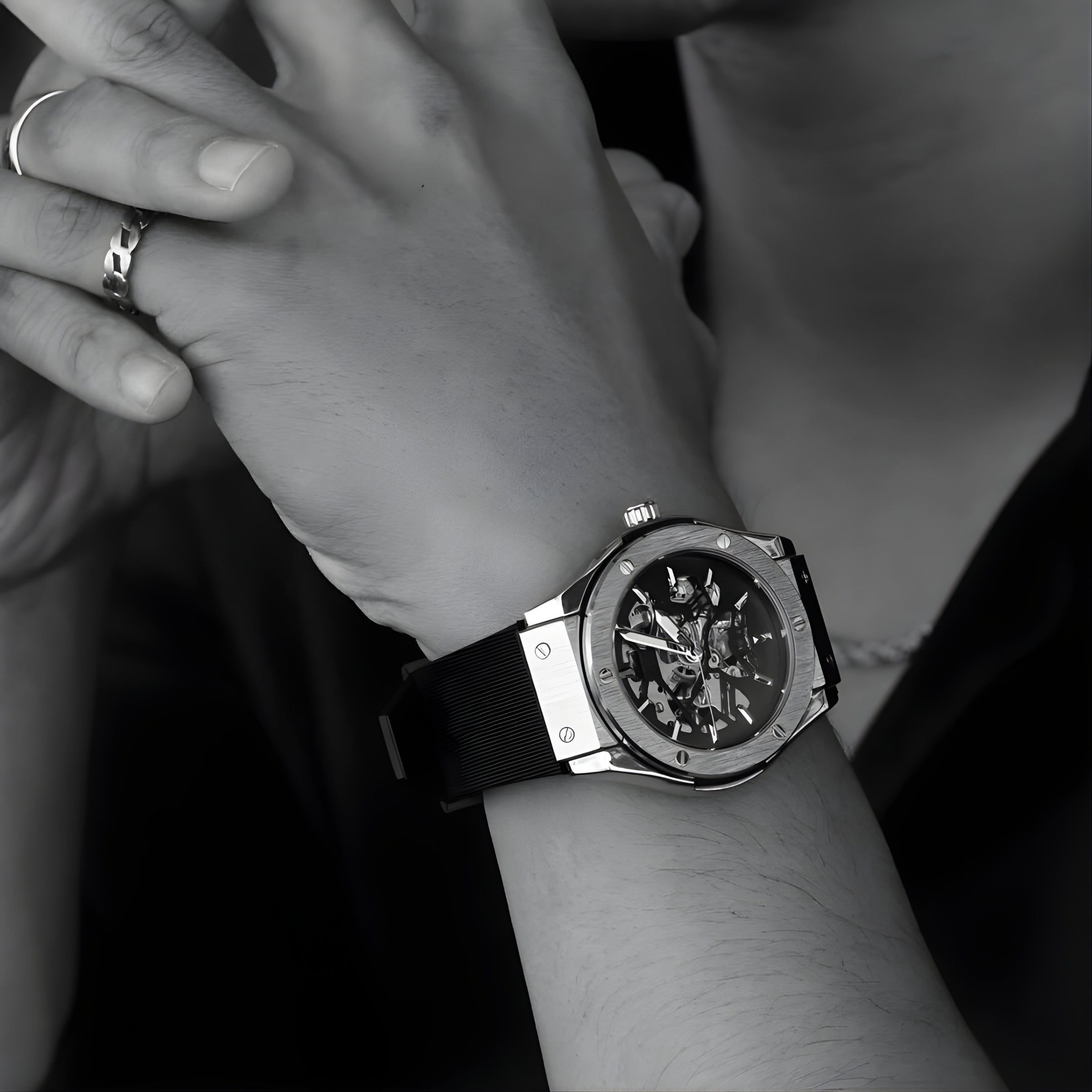 Automatic Watch – Steel Gold Movement Edition