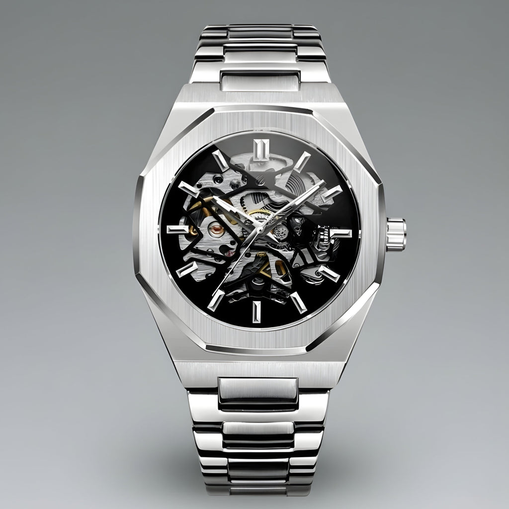 Automatic Watch – Stainless Steel Sapphire Edition
