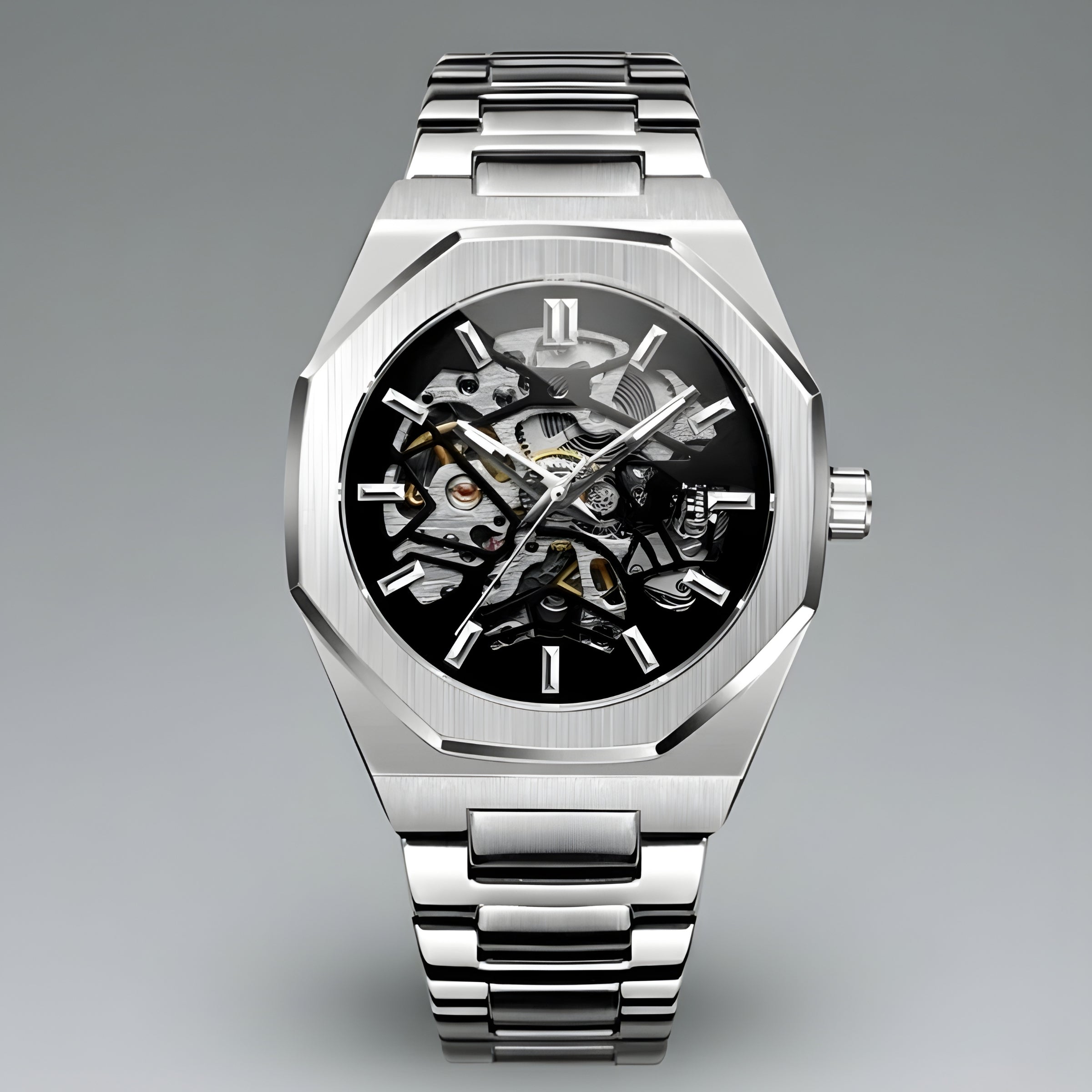 Automatic Watch – Stainless Steel Sapphire Edition