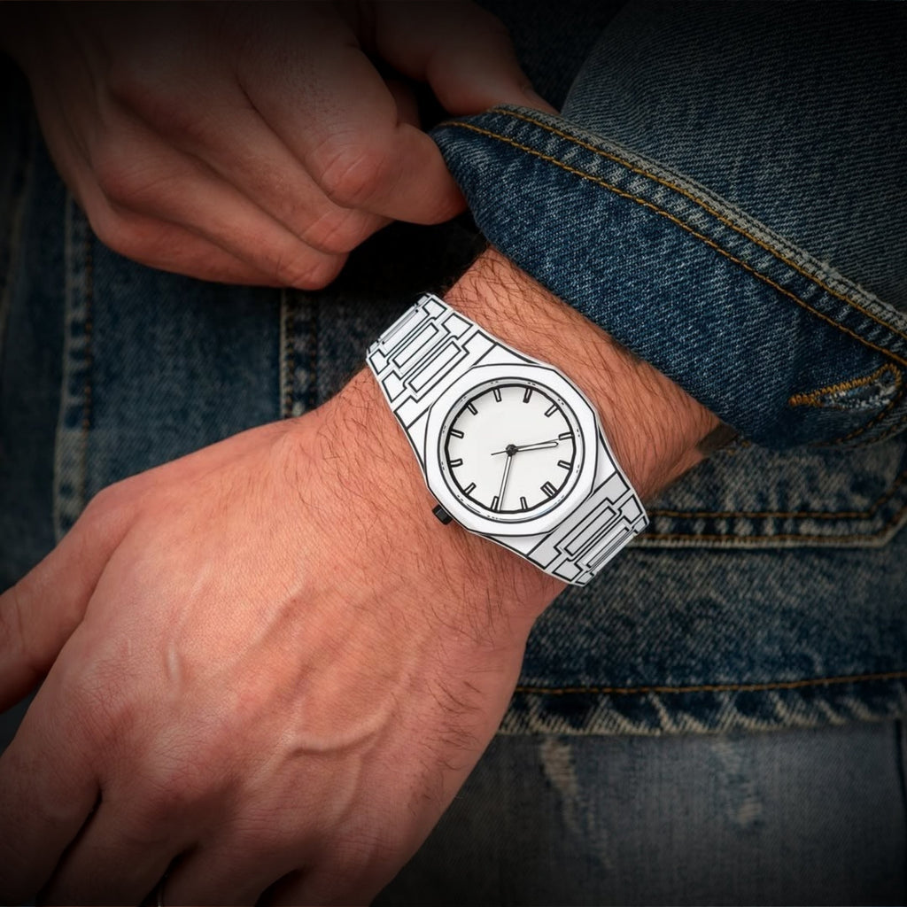 Quartz Watch – Polycarbonate Soft-Touch Black Edition