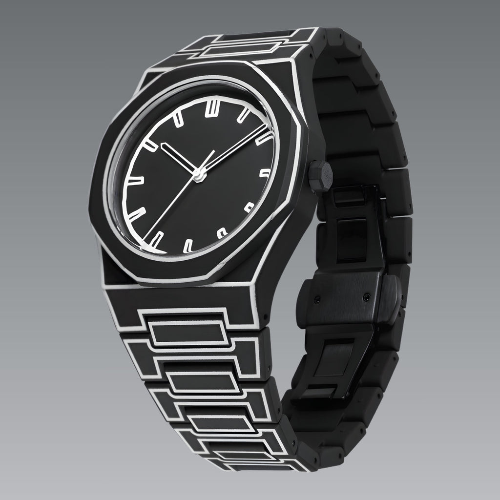 Quartz Watch – Polycarbonate Soft-Touch Black Edition