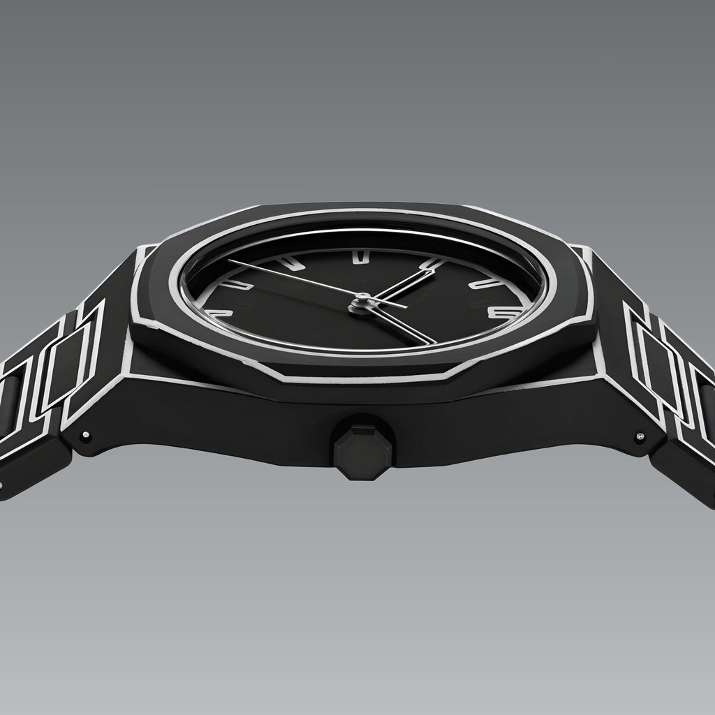 Quartz Watch – Polycarbonate Soft-Touch Midnight Black Edition