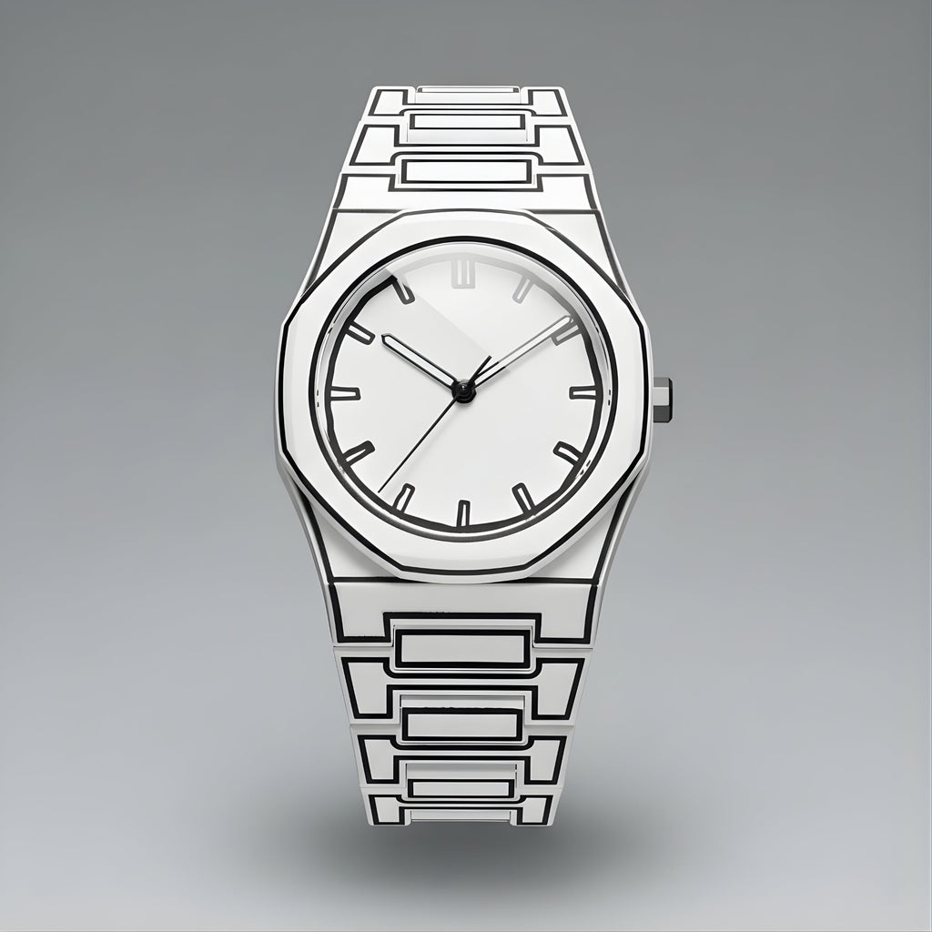 Quartz Watch – Polycarbonate Soft-Touch Black Edition