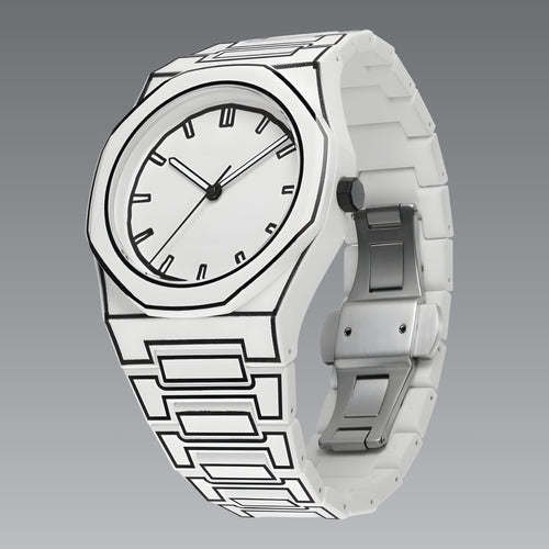 Quartz Watch – Polycarbonate Soft-Touch Black Edition