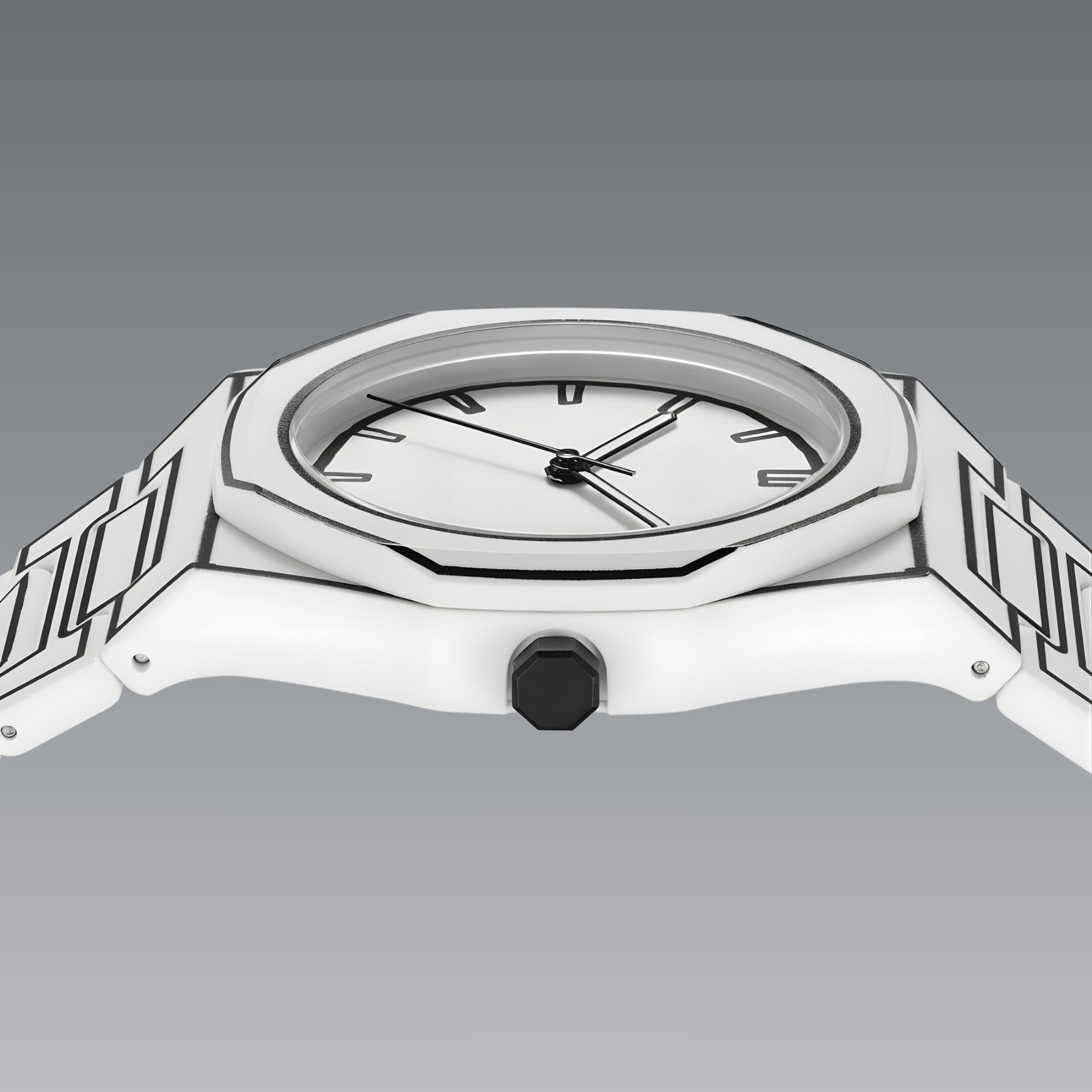 Quartz Watch – Polycarbonate Soft-Touch Midnight Black Edition