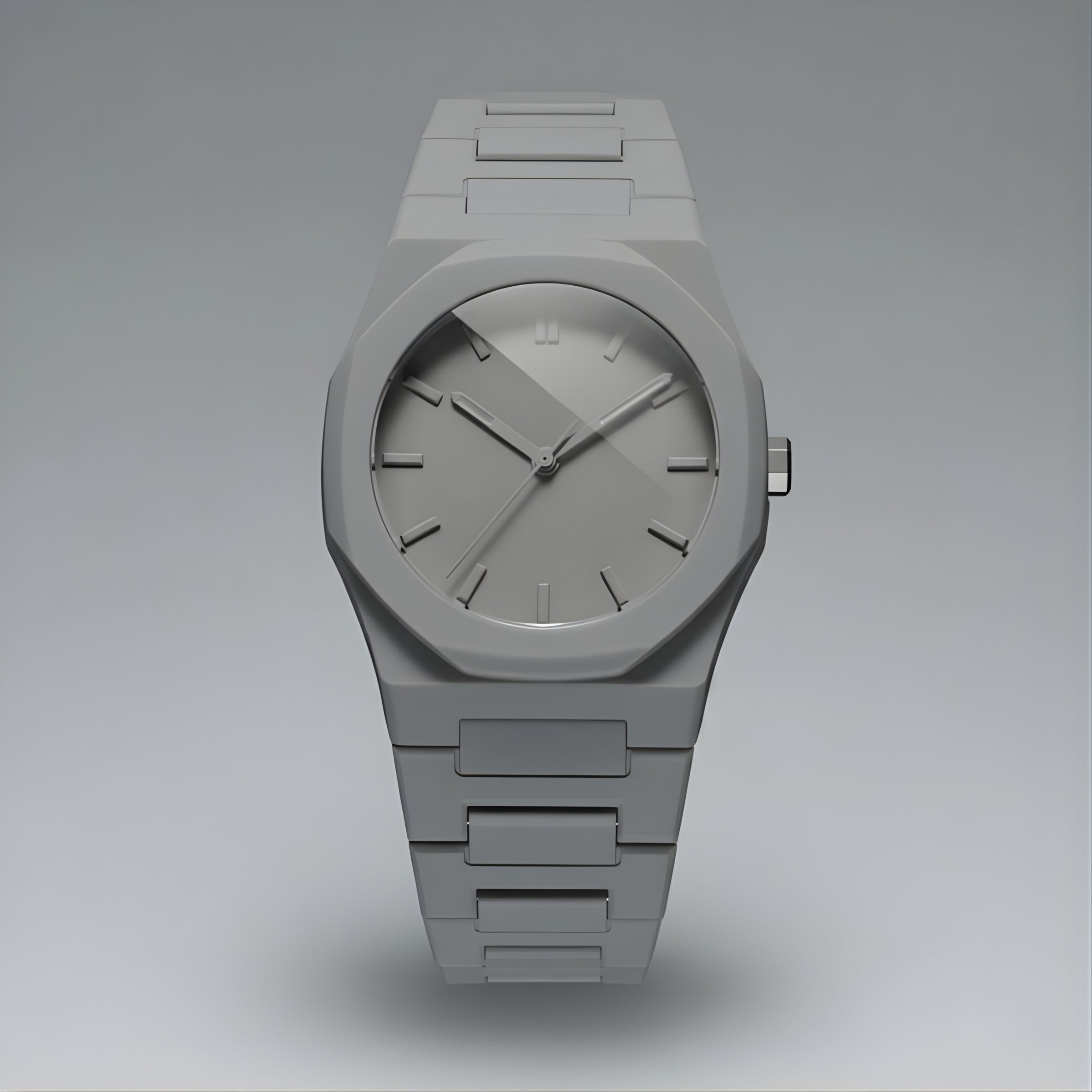 Quartz Watch – Polycarbonate Soft-Touch Forest Green Edition