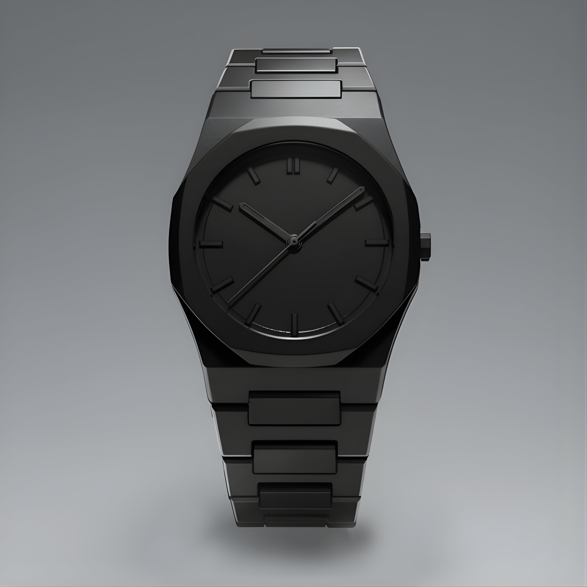 Quartz Watch – Polycarbonate Soft-Touch Forest Green Edition