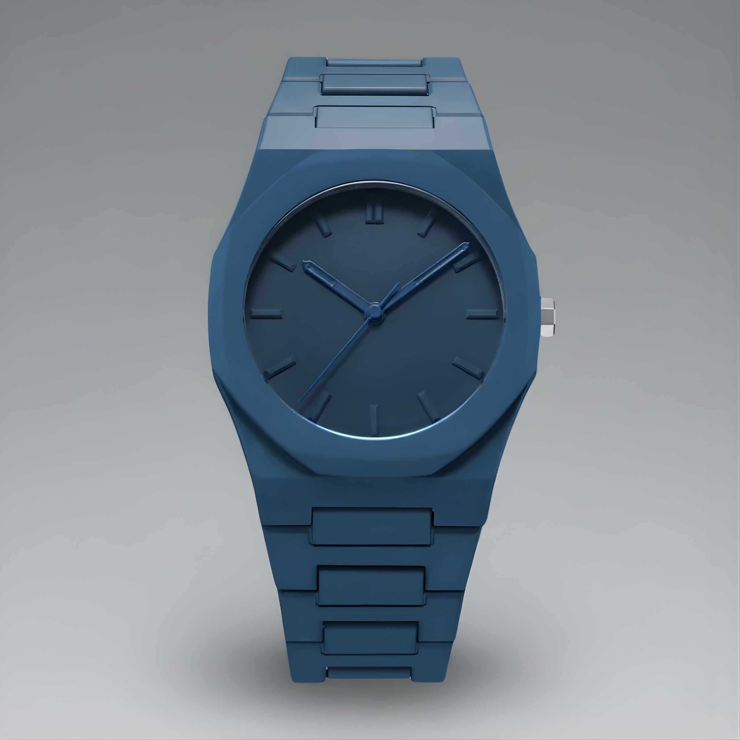 Quartz Watch – Polycarbonate Soft-Touch Forest Green Edition