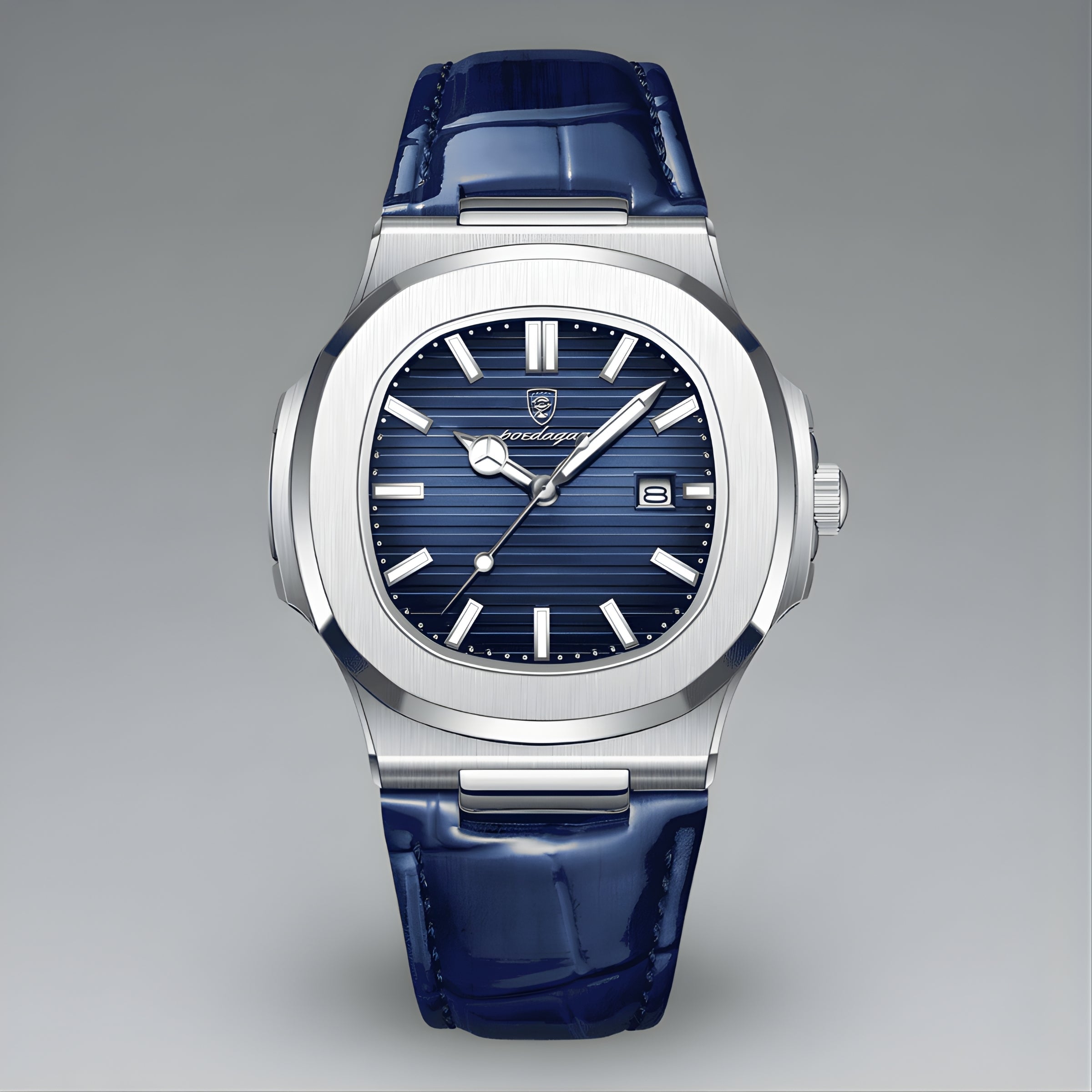 Quartz Watch – Leather Strap Date Luminous Edition