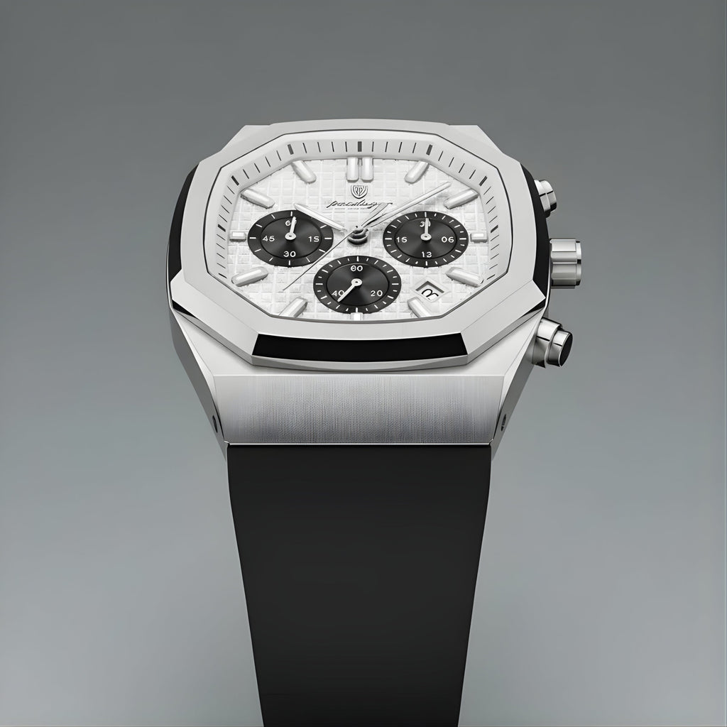 Chronograph Watch – Steel Silver Sport Edition