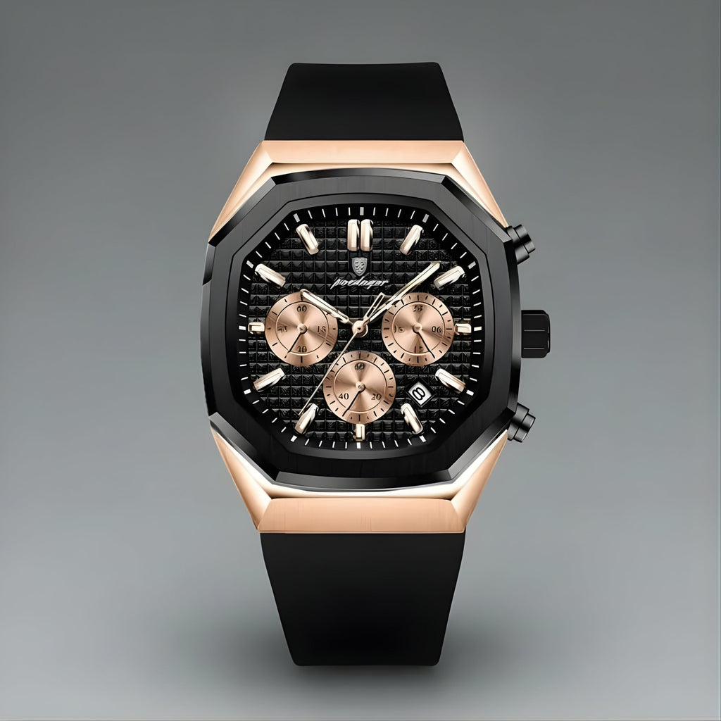 Chronograph Watch – Steel Silver Sport Edition