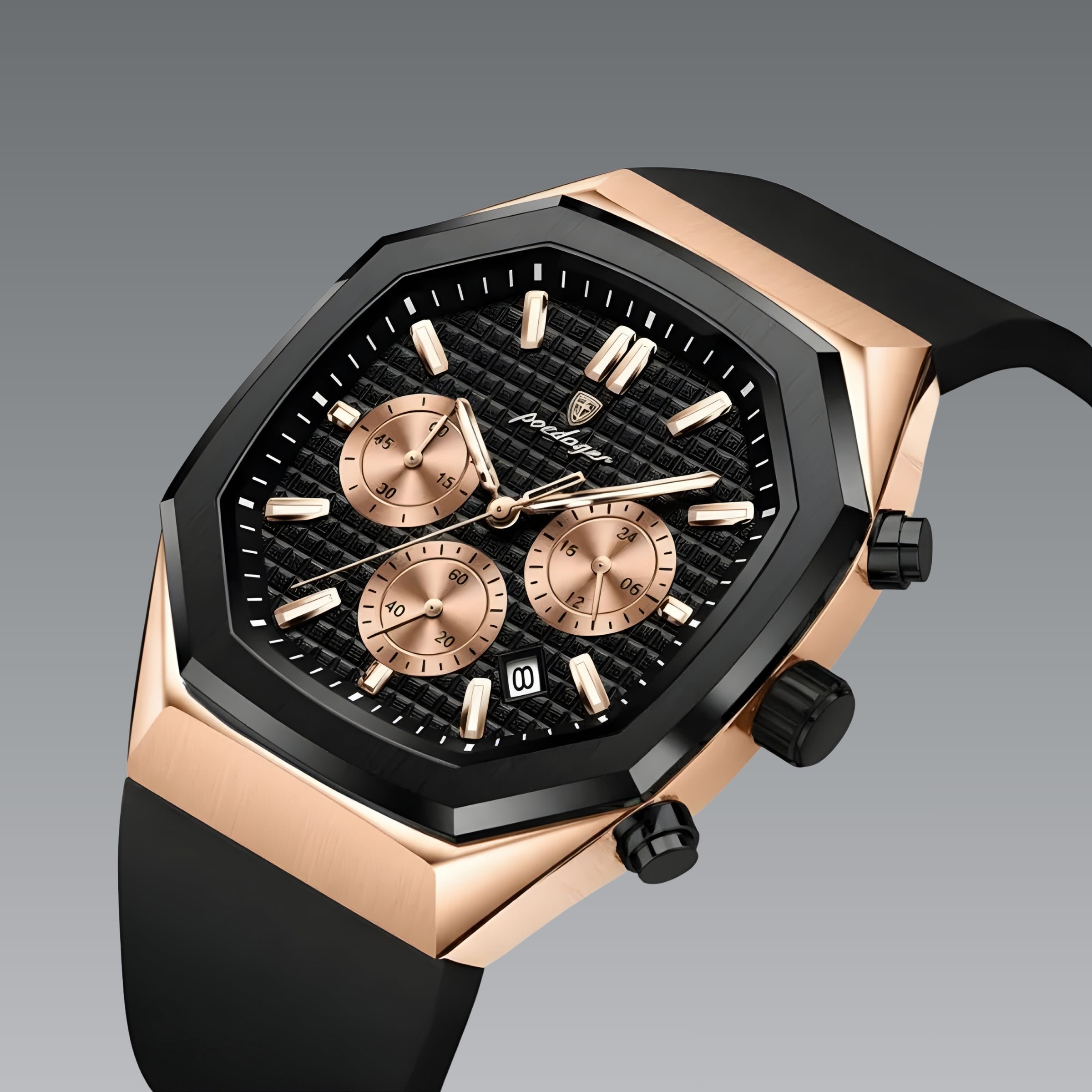 Chronograph Watch – Steel Silver Sport Edition