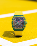Skeleton Automatic Watch – Smiley Colorway