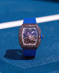 Skeleton Automatic Watch – Carbon Fiber Ocean Blue Edition