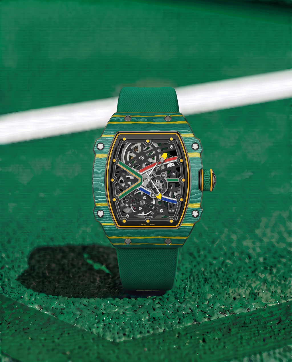 Skeleton Automatic Watch – Green Court Energy Edition