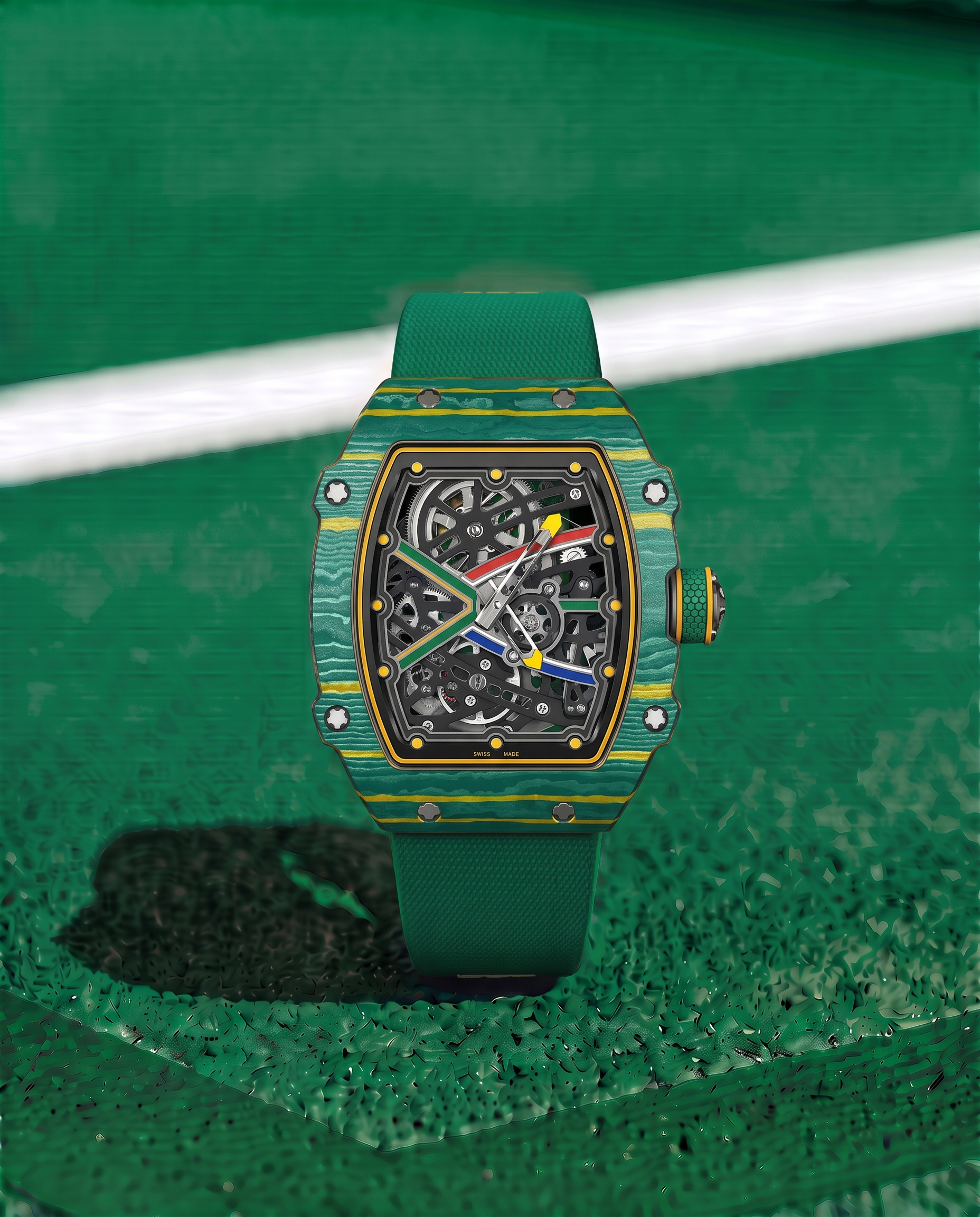 Skeleton Automatic Watch – Green Court Energy Edition
