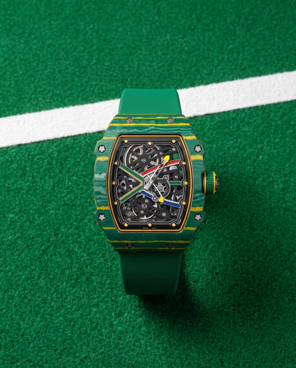 Skeleton Automatic Watch – Green Court Energy Edition