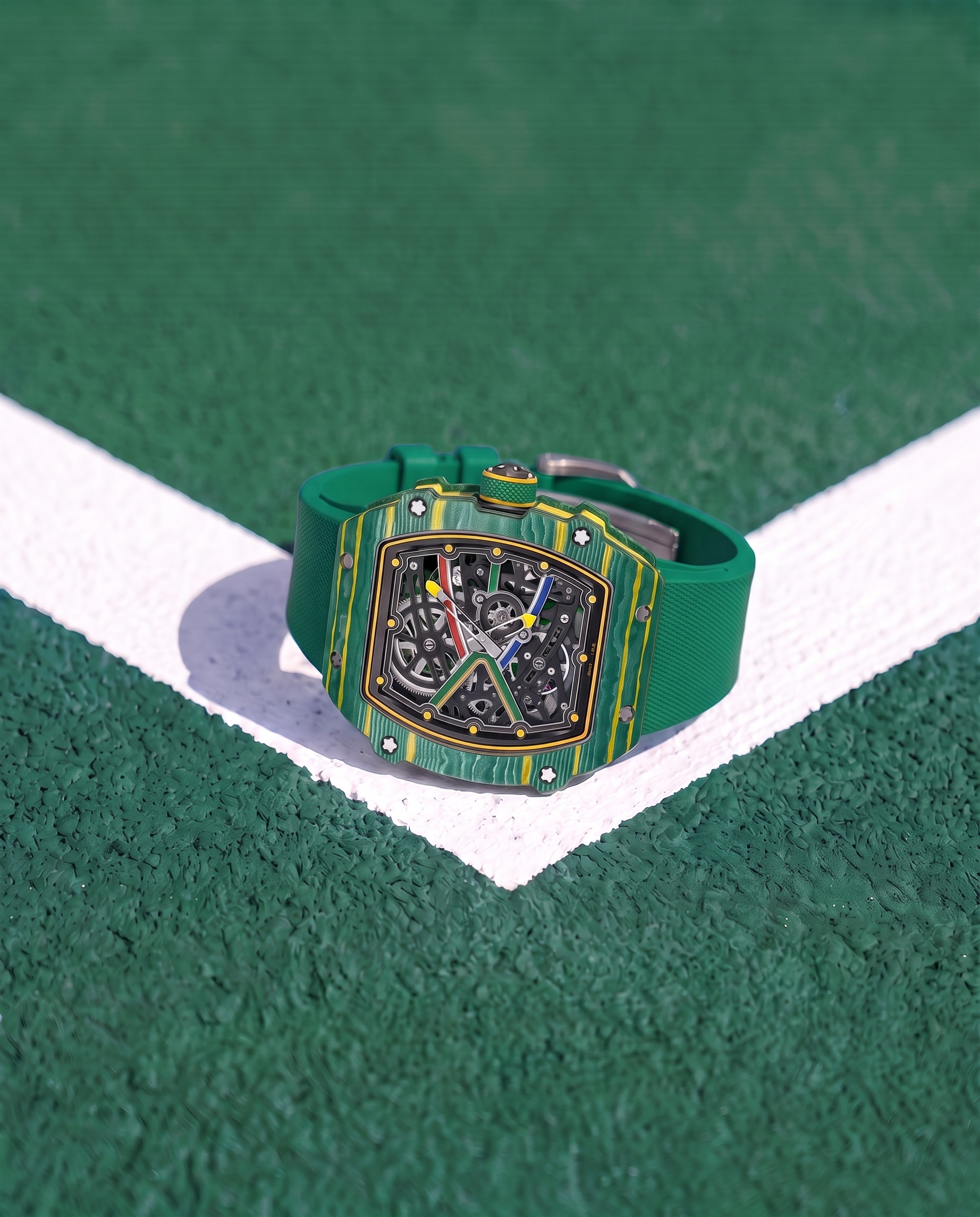 Skeleton Automatic Watch – Green Court Energy Edition