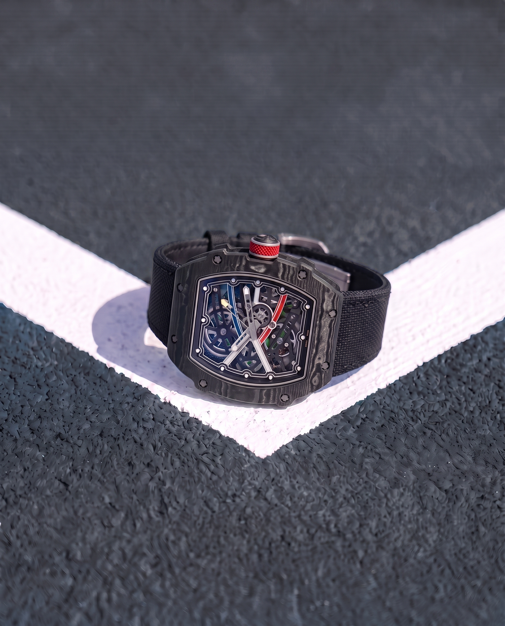 Skeleton Automatic Watch – Carbon Fiber Phantom Black Edition