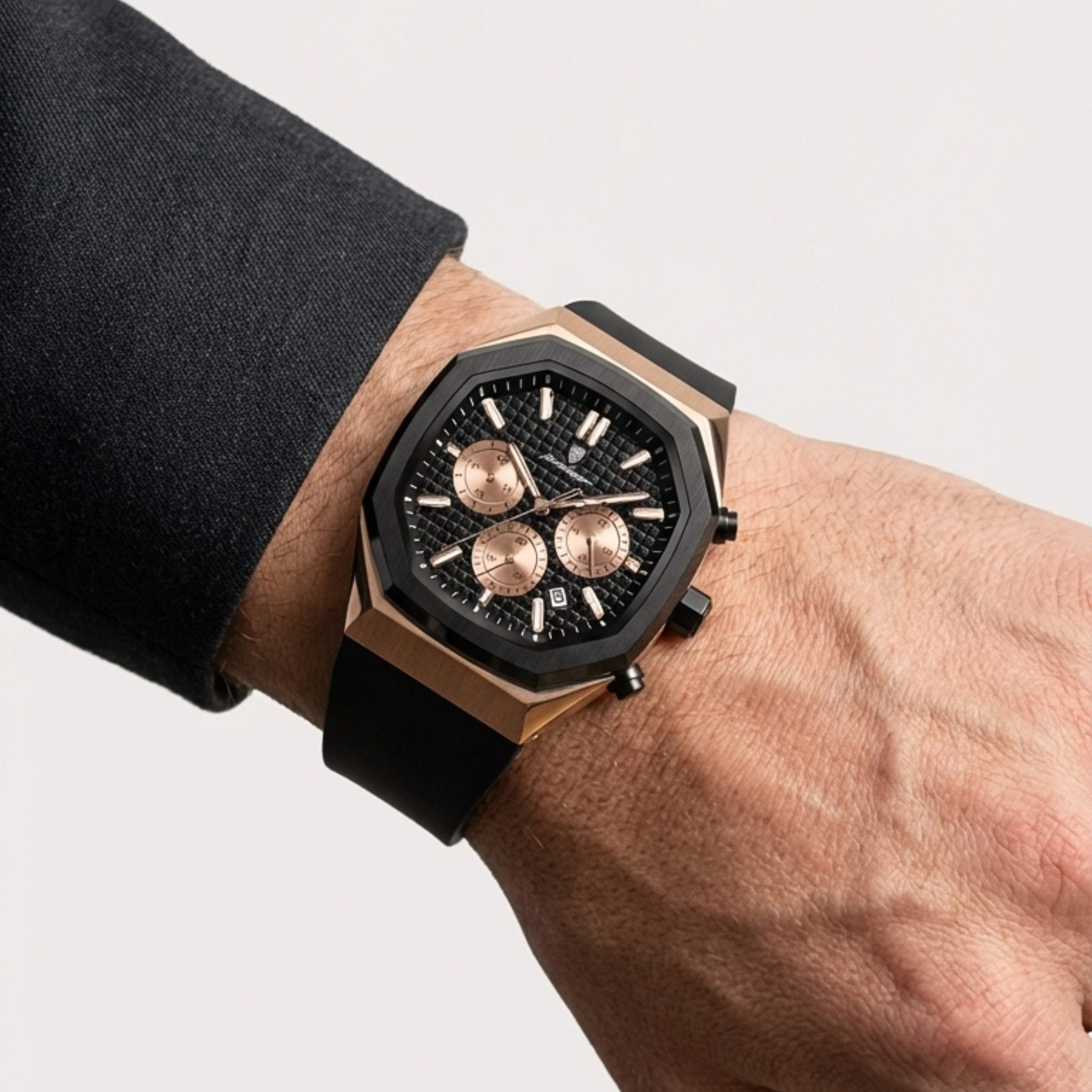 Chronograph Watch – Steel Silver Sport Edition